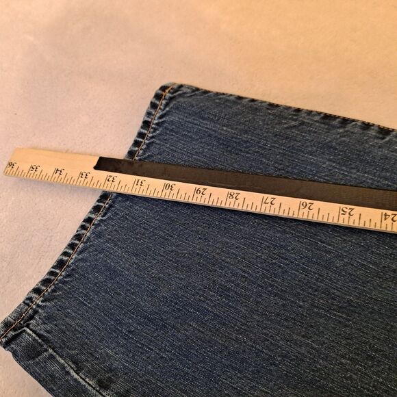 Lucky Brand 181 Jeans Mens 42x32 Blue Medium Wash Denim Relaxed Fit Straight Leg - Picture 12 of 12